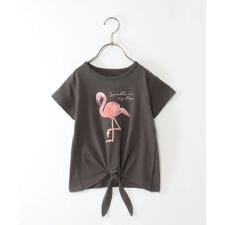 【キッズ】USAコットン 前結びTシャツ（100?160cm）
