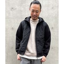 sorona(R) コンビ中綿ジップパーカー