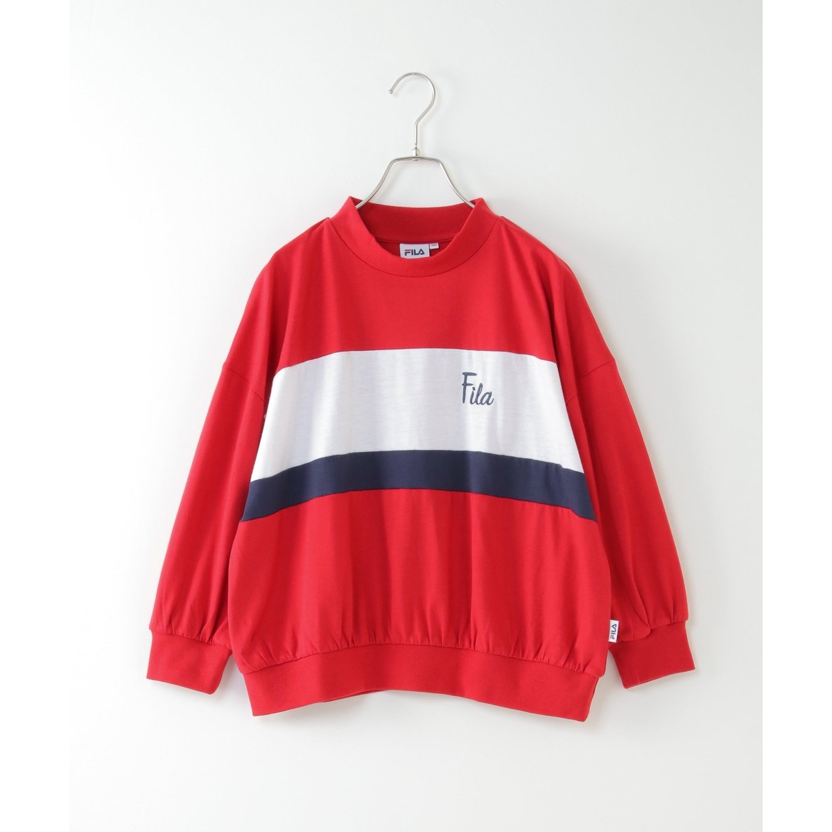 キッズ】FILA フィラ ゆる袖ロンTシャツ（130?160cm） | イッカ(ikka