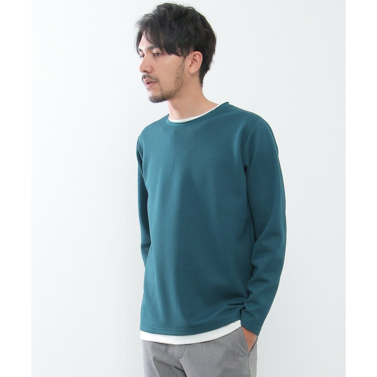 レイヤードカットロンTEE パイナップルレイヤードロンT | イッカ(ikka) | マルイウェブ