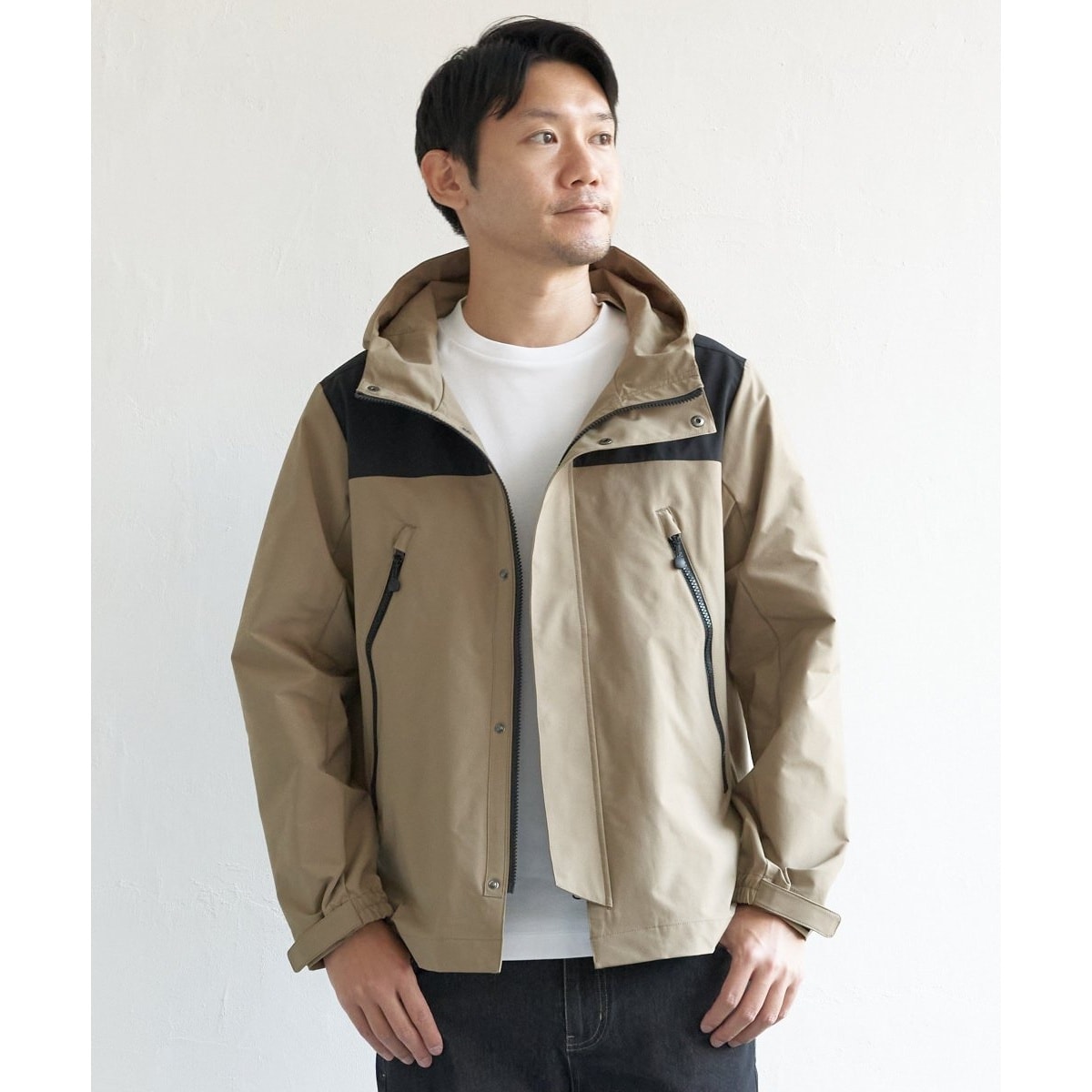 雑誌MonoMax12月号掲載】sorona(R) 3WAYマウンテンパーカー【撥水