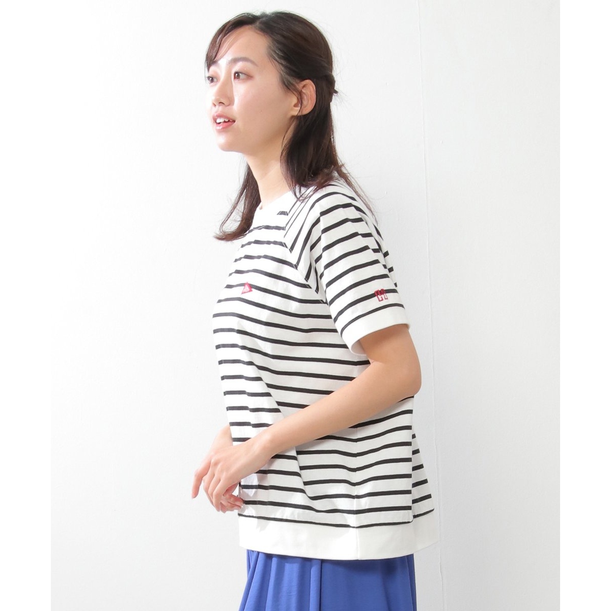 Healthknit Product リブ半袖Tシャツ | イッカ(ikka) | 12230364