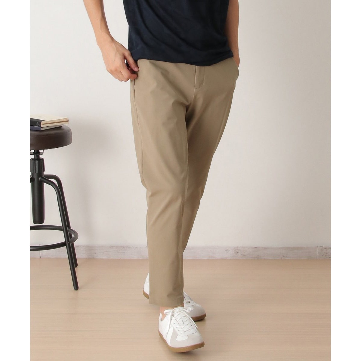 【セットアップ対応】イージーケア速乾鹿の子イージーパンツ