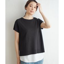 【2点セット】半袖ドルマンニットアンサンブル