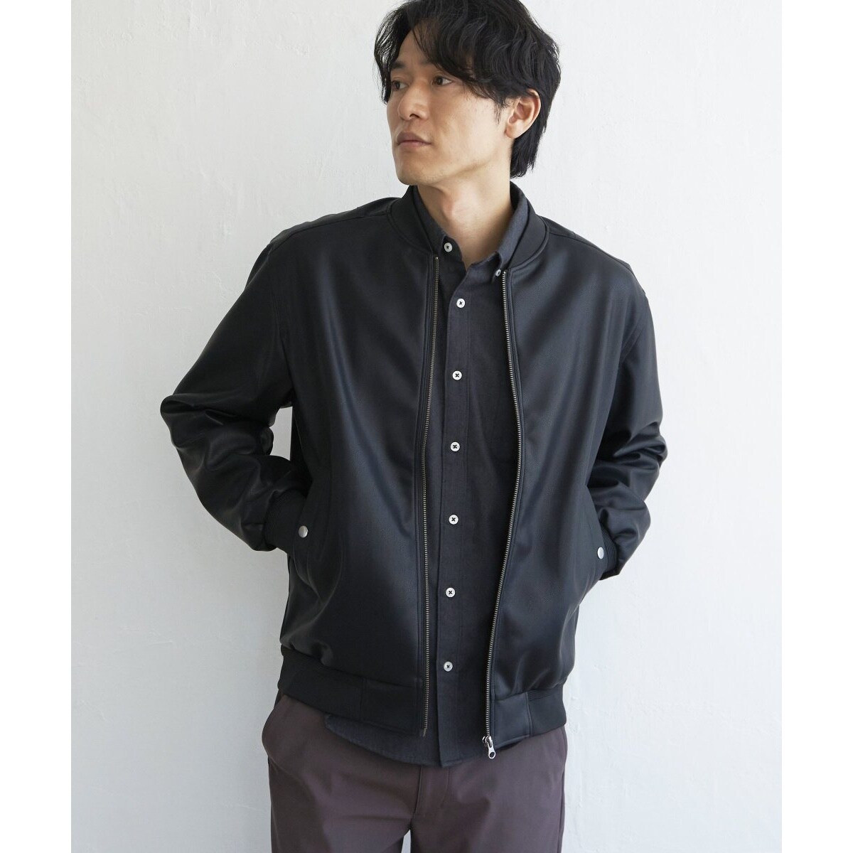 フェイクレザーブルゾン | イッカ(ikka) | マルイウェブチャネル