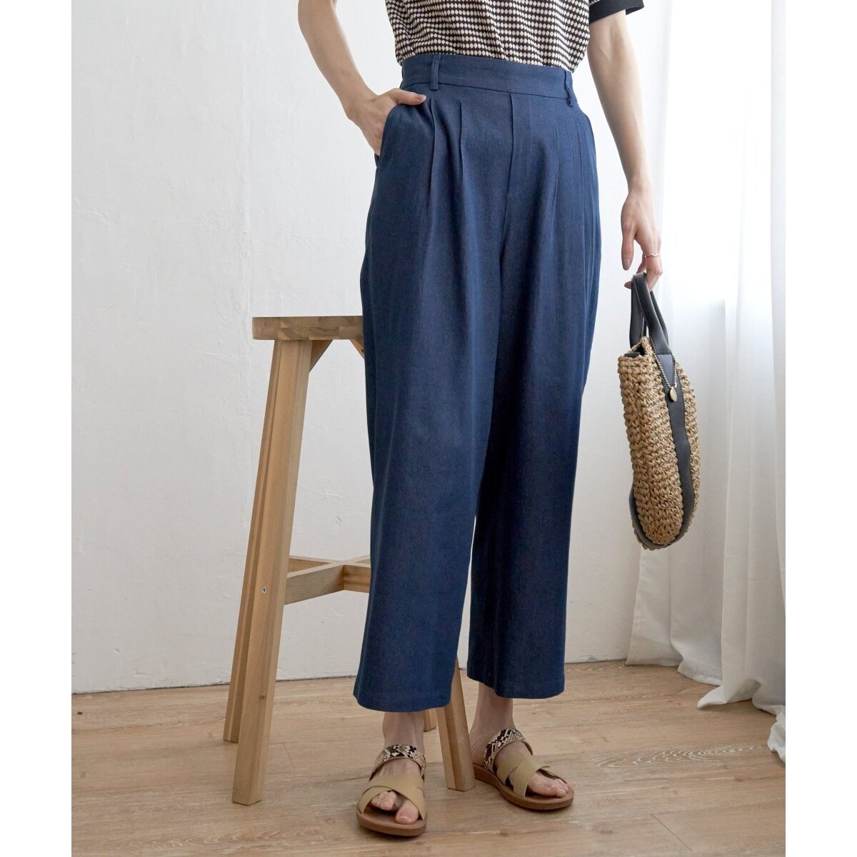 フロントタックワイドパンツ | イッカ(ikka) | マルイウェブチャネル