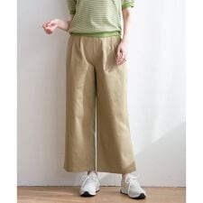 フロントタックワイドパンツ