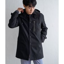 2wayライナー付きステンカラーコート