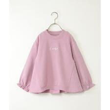 布帛ドッキング裏毛チュニック（120?160cm）