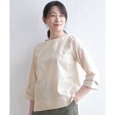 袖リボンブラウス
