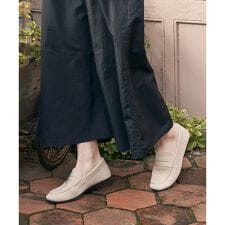 洗えるニットローファー