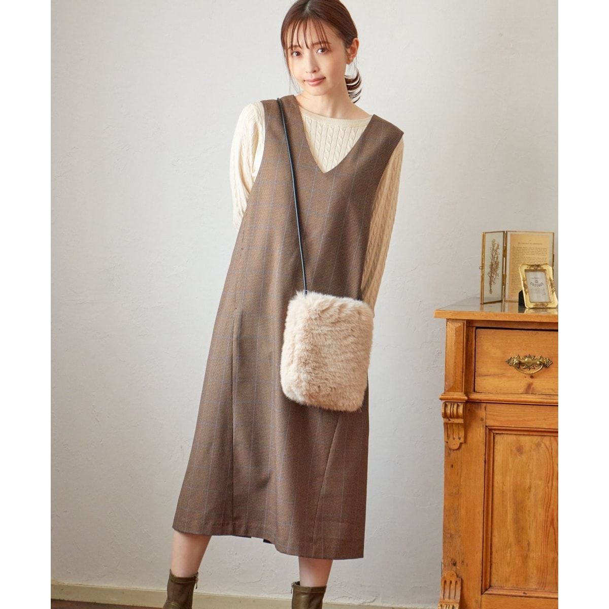 接触冷感／2点セット】冷感スラブワンピースセットアップ | イッカ