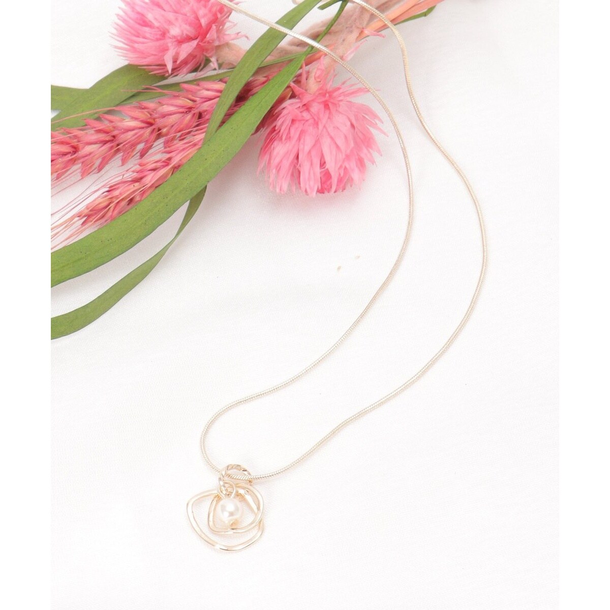 ツイストリングネックレス | イッカ(ikka) | マルイウェブチャネル