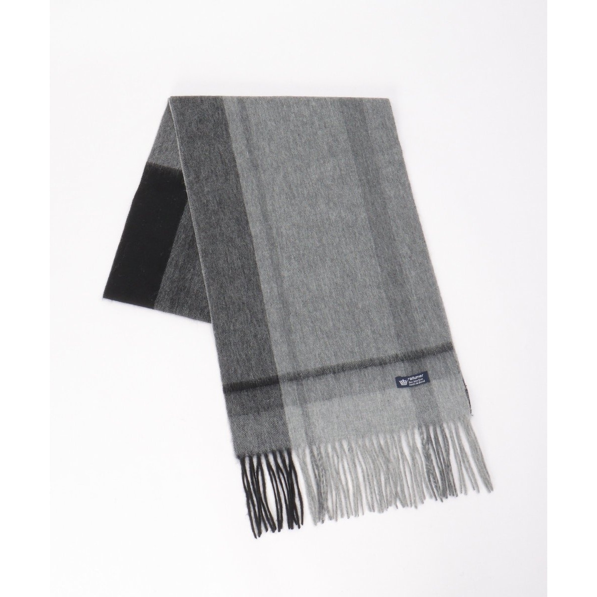カシミヤ混チェックマフラー | ユニオンステーション(UNION STATION