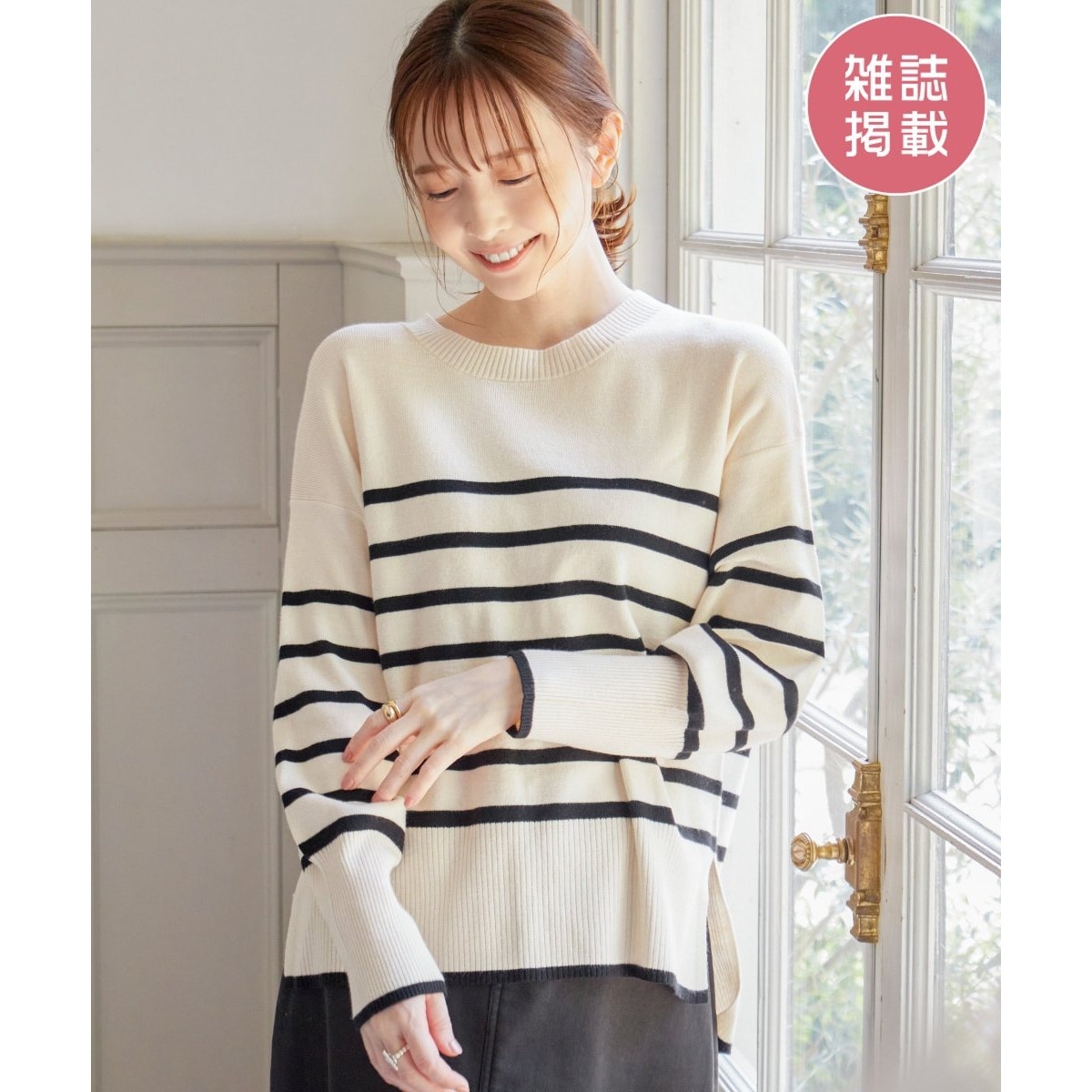 [�}���C]�y�G��InRed12�����f�ځz�N���[�~�[�T�C�h�X���b�g�j�b�g�y�e�q�R�[�f�z/�C�b�J�iikka�j �I�t�z���C�g