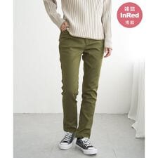 イッカ(ikka)の【雑誌InRed12月号掲載】GOKU楽パンツ ボンディングスキニー