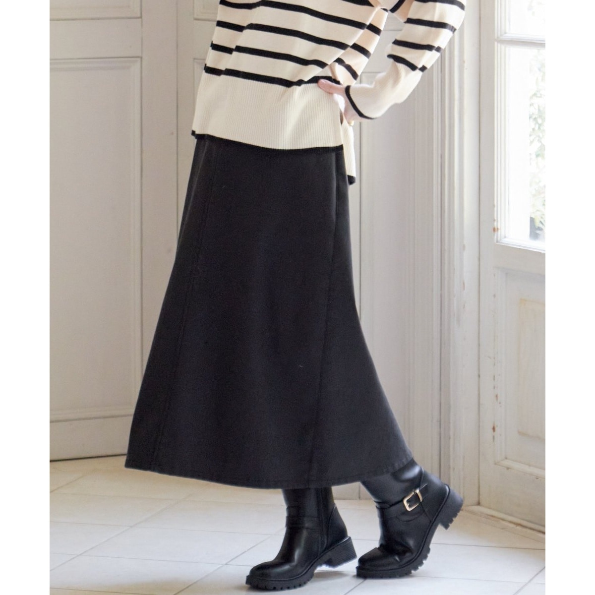 新品 24SS Spick & Span シアーギンガムチェックスカート Spick & Span（スピックアンドスパン）の「シアーギンガム