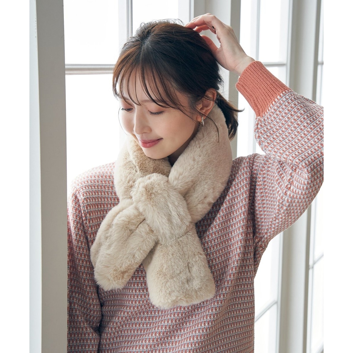 エコファー差し込みマフラー | イッカ(ikka) | マルイウェブチャネル