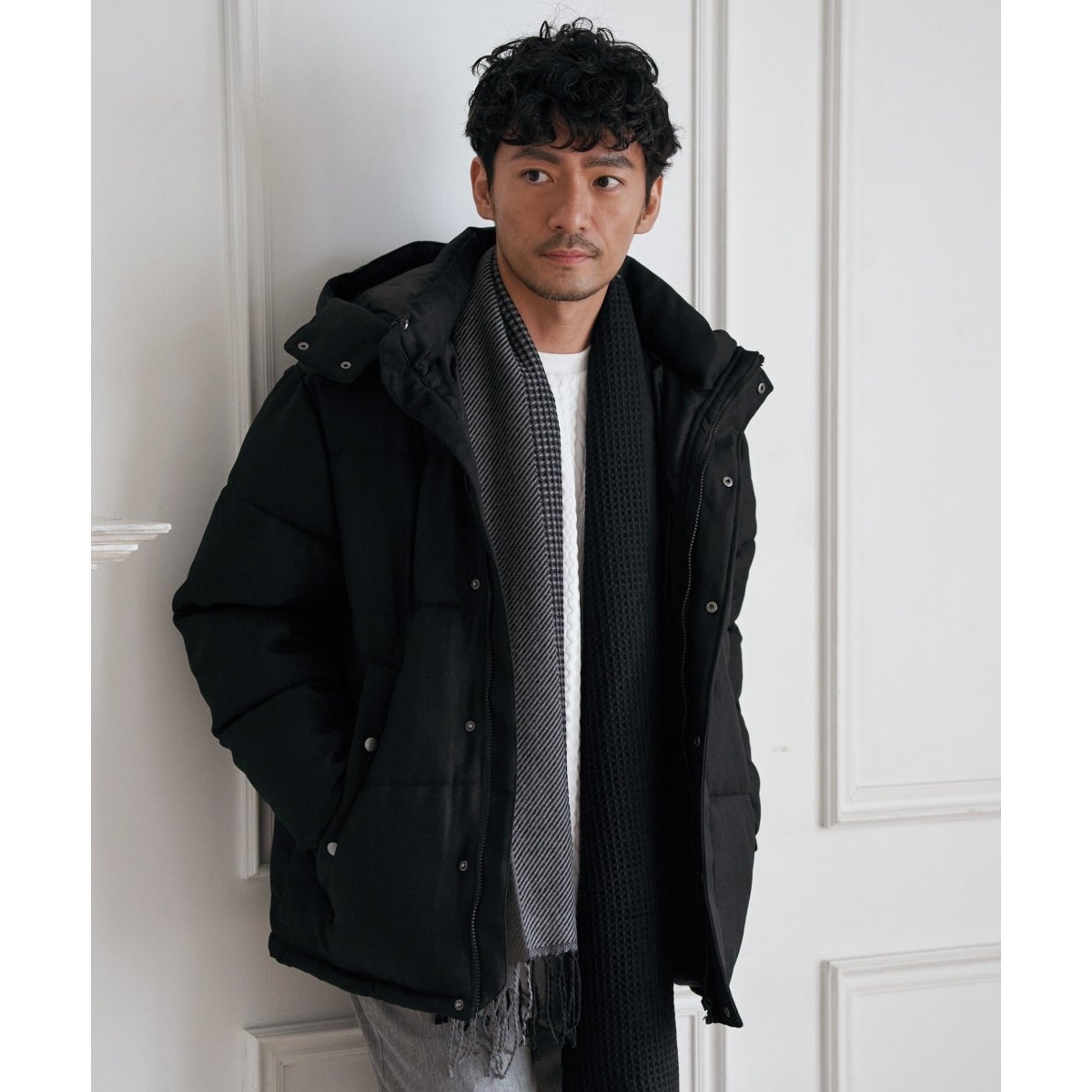 親子コーデ】sorona(R)ツイードライクブルゾン | イッカ(ikka