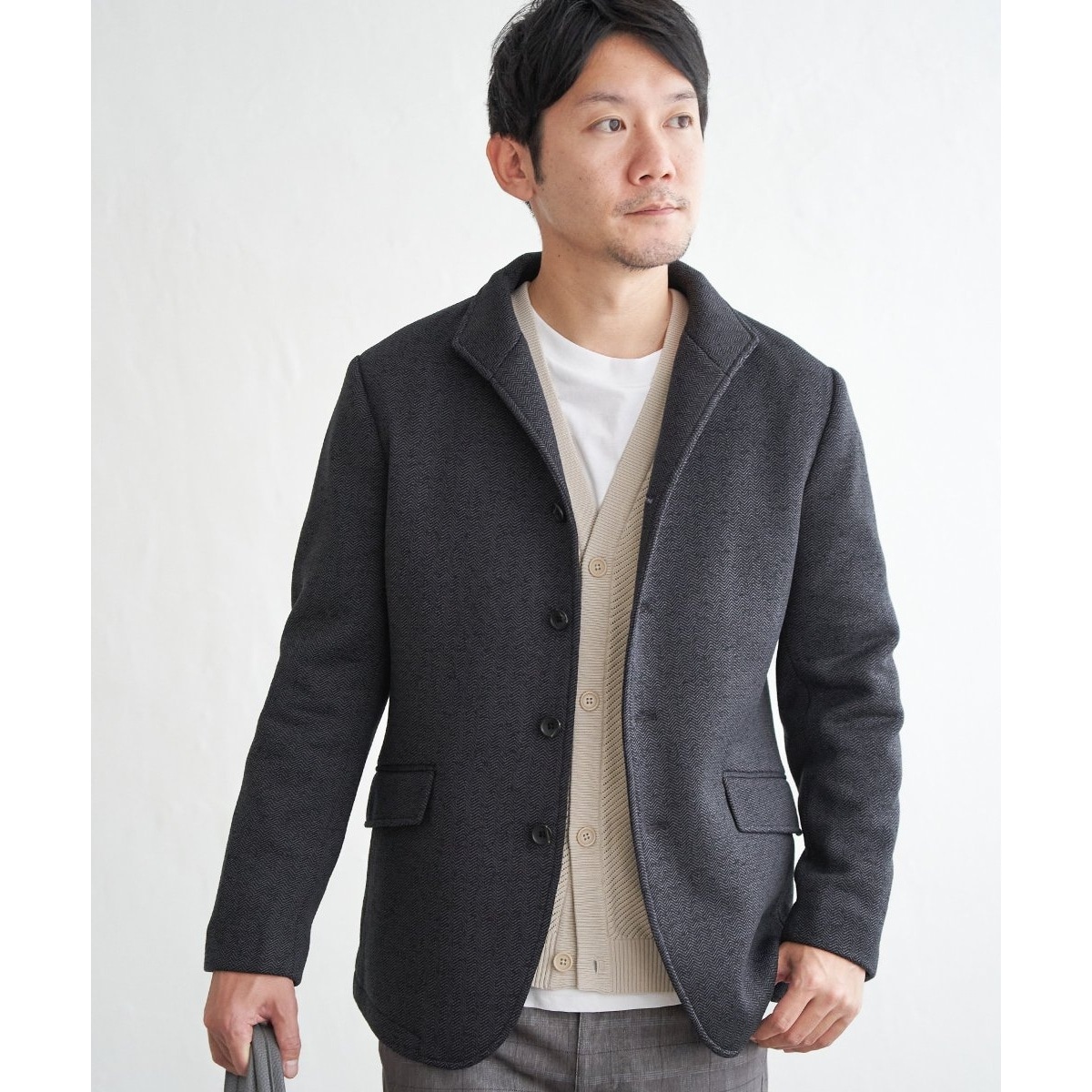 イッカ（ikka）/ウールライクニットスタンドジャケット ウールライクニットスタンドジャケット | イッカ(ikka) | マルイウェブ