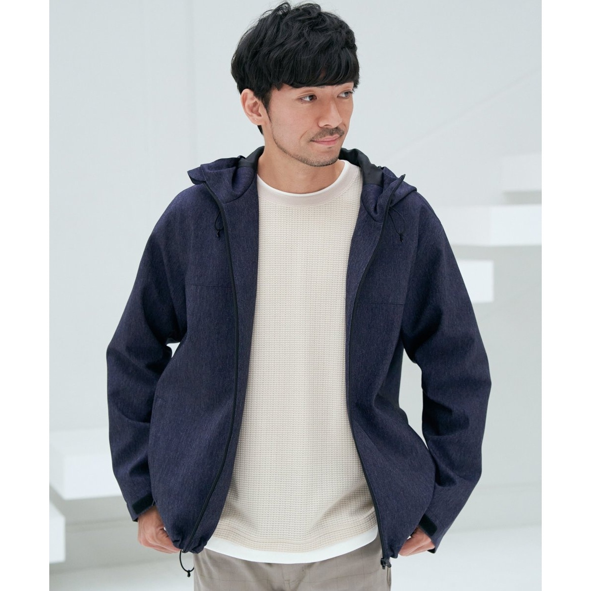 撥水メランジマウンテンパーカー | イッカ(ikka) | マルイウェブチャネル