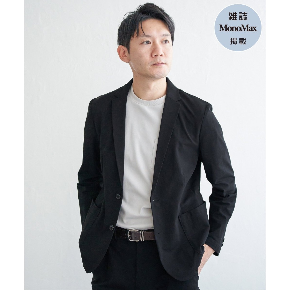 メンズ テーラードジャケット (黒色・ブラック系) の通販 メンズ テーラードジャケット (黒色・ブラック系) の通販