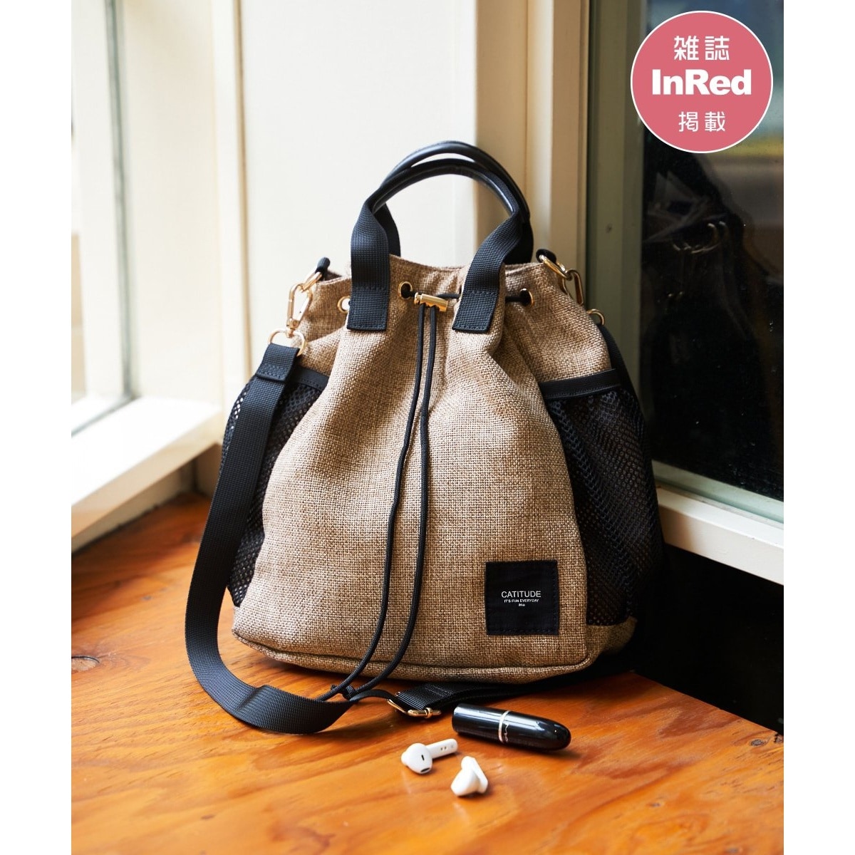 [�}���C]�y�G��InRed5�����f�ځz�|���W���[�g2WAY�В��o�b�O/�C�b�J�iikka�j �x�[�W��