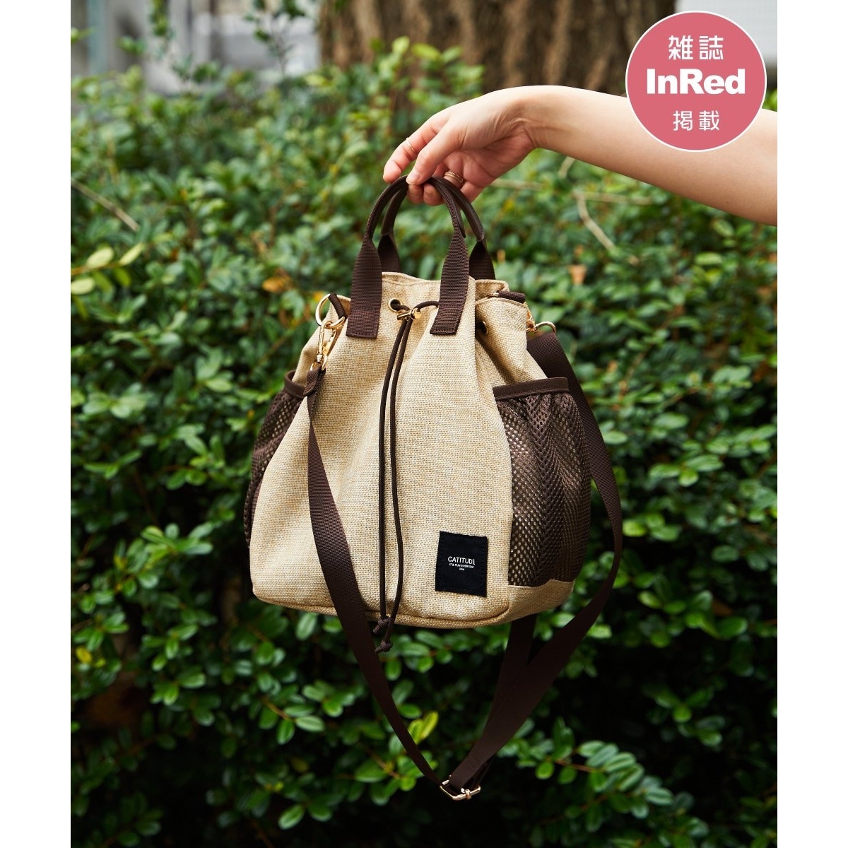 [�}���C]�y�G��InRed5�����f�ځz�|���W���[�g2WAY�В��o�b�O/�C�b�J�iikka�j �u���E���P�C