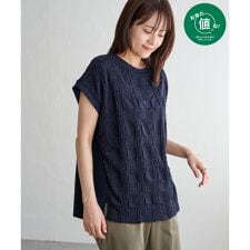 【お得だ値】レースジャガード切り替えプルオーバー