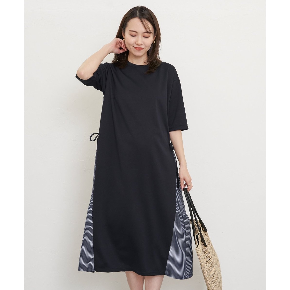 接触冷感／2点セット】冷感スラブワンピースセットアップ | イッカ