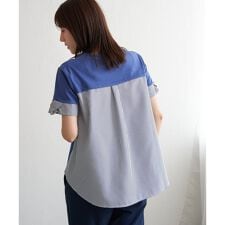 袖ツイスト切り替えプルオーバー【親子コーデ】