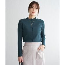 前後2WAY三角テレコプルオーバー