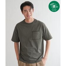 【お得だ値】ストライプMIXポケットTシャツ【親子コーデ】