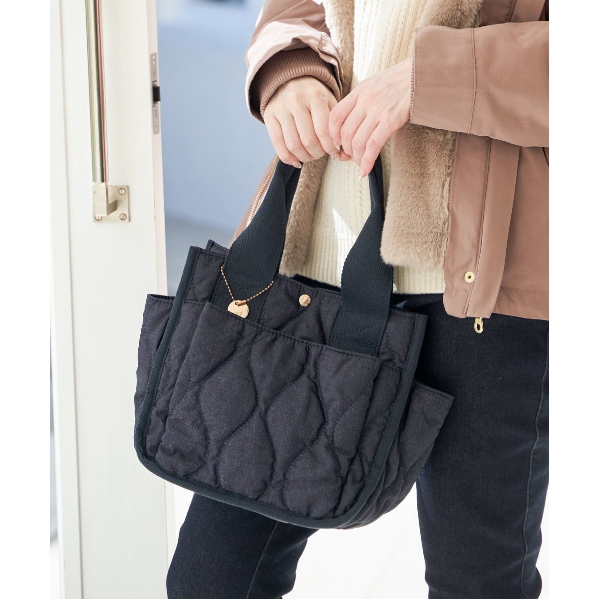 BEAMS LIGHTS ／ レザー 巾着 バッグ | マルイウェブチャネル