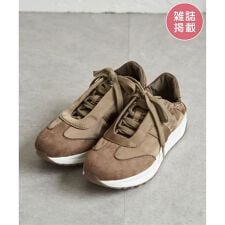 【雑誌InRed11月号掲載】サテンスエードコンビスニーカー