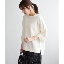 【接触冷感】冷感ミニ裏毛スウェットT