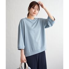 【接触冷感】冷感ミニ裏毛スウェットT