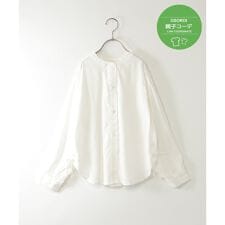 【親子コーデ】マルチWAYバンドカラーシャツ（110?160cm）