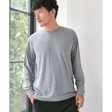 イッカ(ikka)のリンクスジャカード市松ロンT