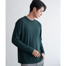 イッカ(ikka)のリンクスジャカード市松ロンT