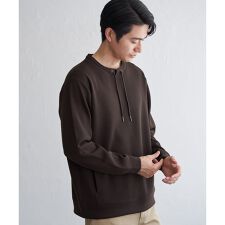 イッカ(ikka)の【洗濯機で洗える】GOKU楽鹿の子ダンボールルーイプルオーバー