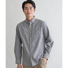 イッカ(ikka)のイージーケアオックススイスカラーボタンダウンシャツ