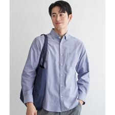 イッカ(ikka)のイージーケアオックススイスカラーボタンダウンシャツ