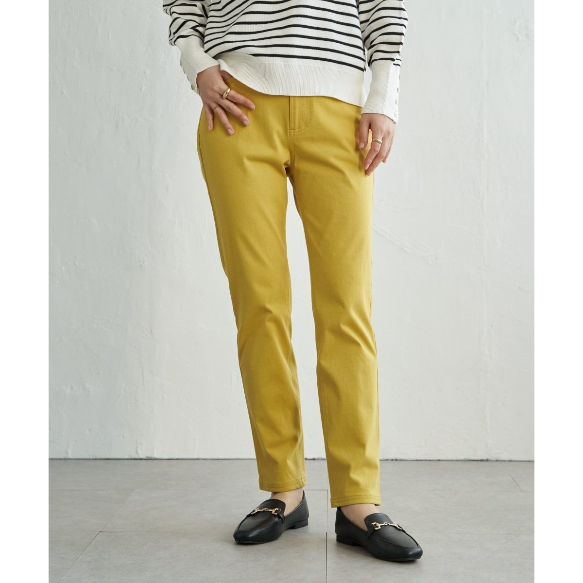 GOKU楽パンツ スリムストレート