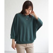 イッカ(ikka)のタックフライスドルマンプルオーバー