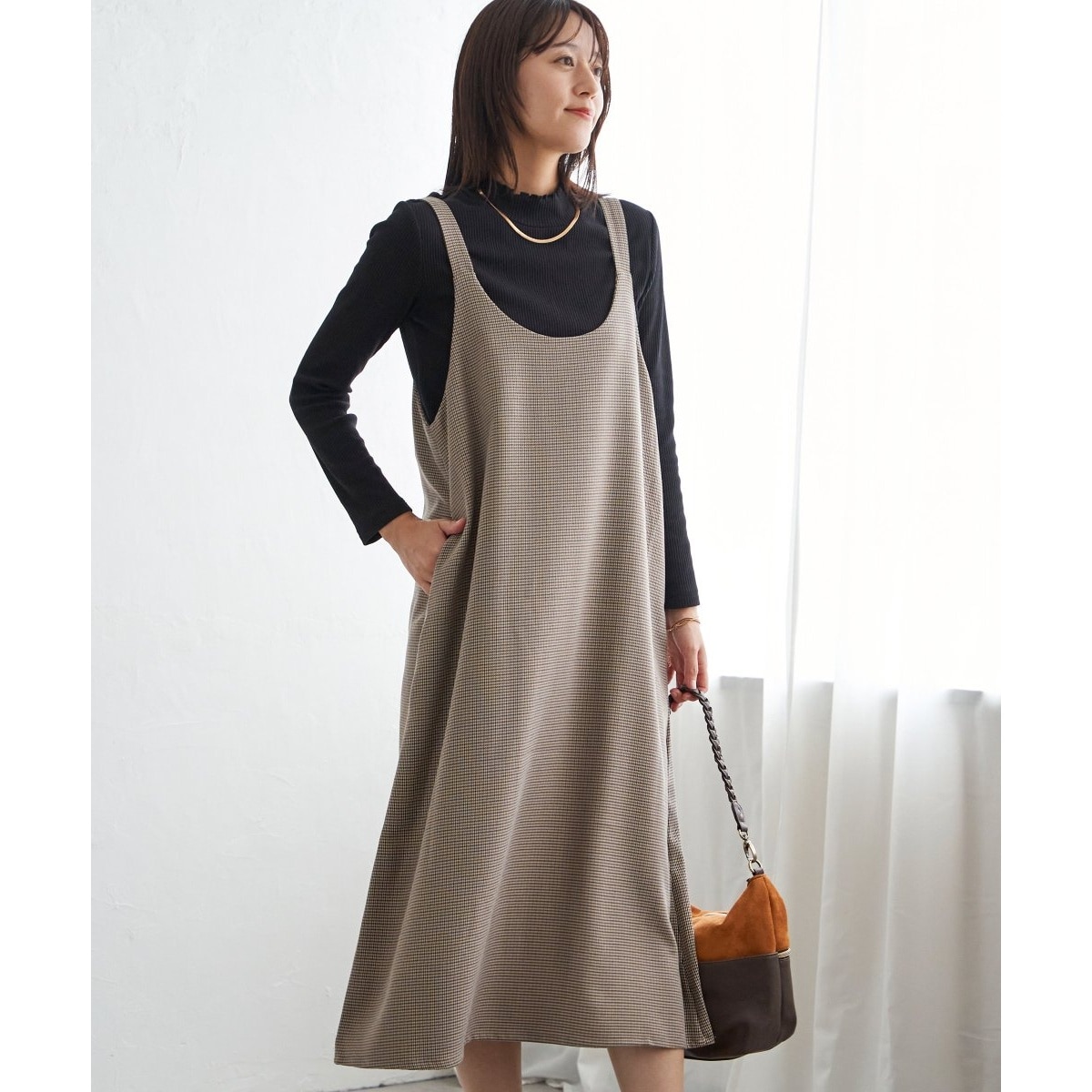 little black：レースフレアワンピース（パーティー用