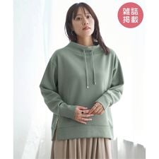 【雑誌InRed11月号掲載】GOKU楽鹿の子ダンボールプルオーバー【洗濯機で洗える／親子コーデ】