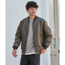 【親子コーデ】フェイクスウェードブルゾン