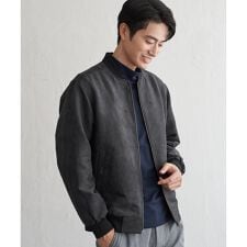 【親子コーデ】フェイクスウェードブルゾン