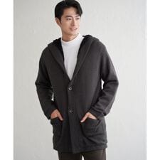 イッカ(ikka)の裏ボアニットフーディガン